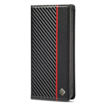 FixPremium - Tok Carbon Wallet - Samsung Galaxy A53 5G, fekete