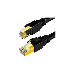 FixPremium - Hálózati kábel - RJ45 / RJ45 (1m), fekete