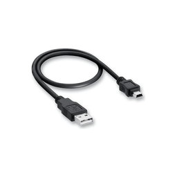 FixPremium - Mini-USB / USB Kábel (1m), fekete