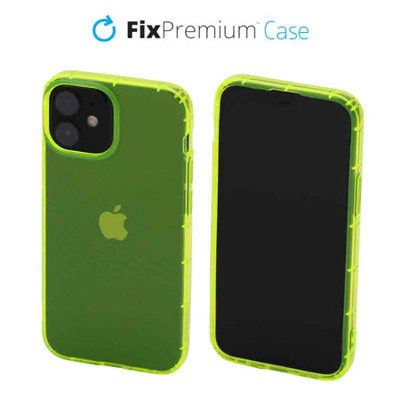 FixPremium - Tok Clear - iPhone 13 mini, sárga