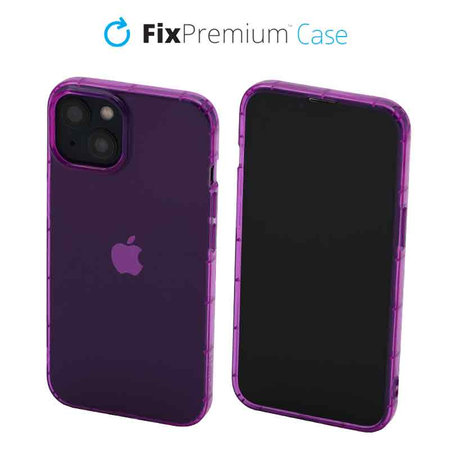 FixPremium - Tok Clear - iPhone 13, lila