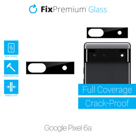 FixPremium Glass - Edzett üveg és hátsó kamera - Google Pixel 6a