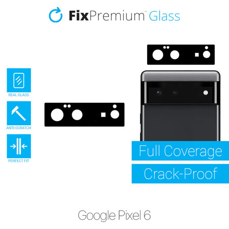 FixPremium Glass - Edzett üveg és hátsó kamera - Google Pixel 6