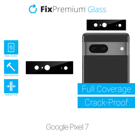 FixPremium Glass - Edzett üveg és hátsó kamera - Google Pixel 7