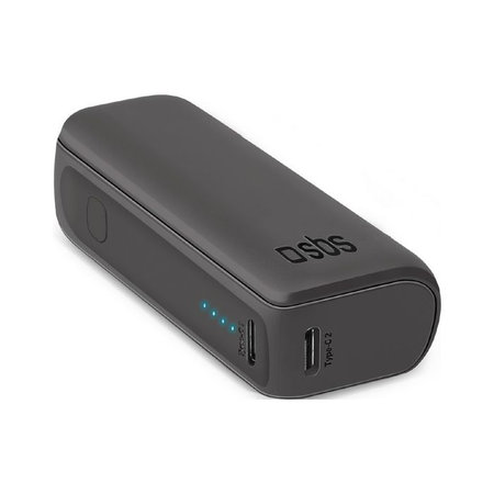 SBS - PowerBank NanoTube, 5000 mAh, fekete