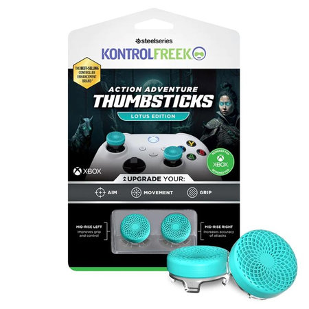 Kontrol Freek - Lotus (Teal) Xbox One X/S Extended Controller Grip Caps