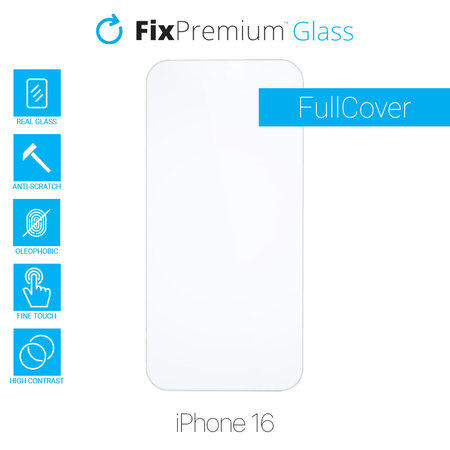 FixPremium Glass - Edzett üveg - iPhone 16