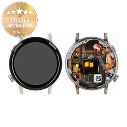 Huawei Watch GT3 Milo B19T 42mm - LCD Kijelző + Érintőüveg + Keret (Gold Stainless Steel) - 02354QVM Genuine Service Pack