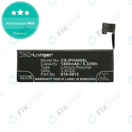 Apple iPhone 5 - Akkumulátor 616-0613 1450mAh HQ