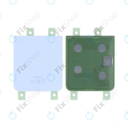 Samsung Galaxy Z Flip 4 F721B - Akkumulátor Fedőlap (Blue) - GH82-29298D Genuine Service Pack