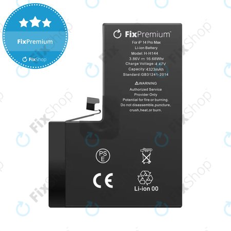 Apple iPhone 14 Pro Max - Akkumulátor A2830 4323mAh FixPremium