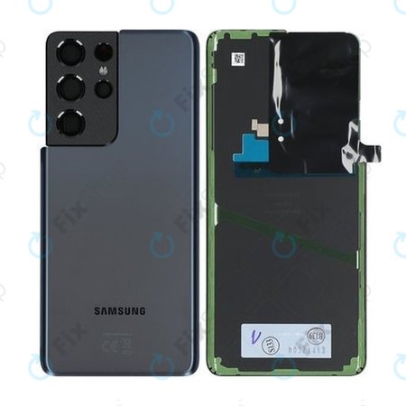 Samsung Galaxy S21 Ultra G998B - Akkumulátor Fedőlap (Phantom Navy) - GH82-24499E Genuine Service Pack