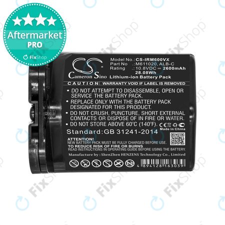 iRobot Braava jet m6 - Akkumulátor ALB-C, M611020 Li-Ion 10.8V 2600mAh HQ