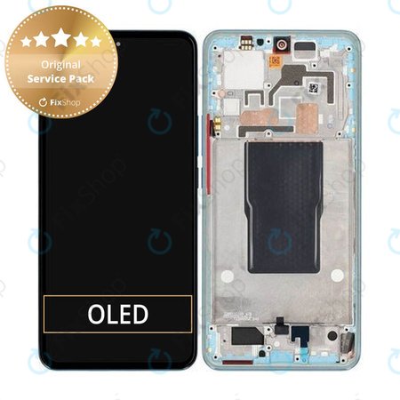 Xiaomi 12T Pro 22081212UG - LCD Kijelző + Érintőüveg + Keret - 560005L12U00 Genuine Service Pack