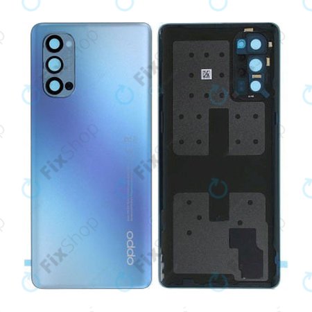 Oppo Reno 4 Pro - Akkumulátor Fedőlap (Galactic Blue) - 4904738 Genuine Service Pack