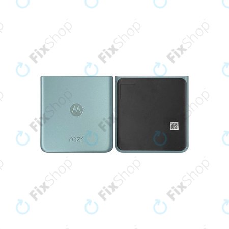 Motorola Razr 40 Ultra - Akkumulátor Fedőlap (Glacier Blue) - SL98D65404 Genuine Service Pack