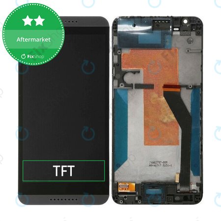 HTC Desire 820 - LCD Kijelző + Érintőüveg + Keret (Grey) TFT