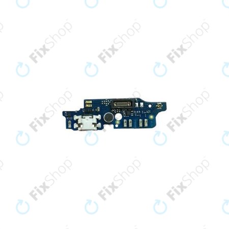 Motorola Moto E6 Plus - Töltő Csatlakozó + PCB Alaplap - 5P68C14960, 5P68C15671 Genuine Service Pack