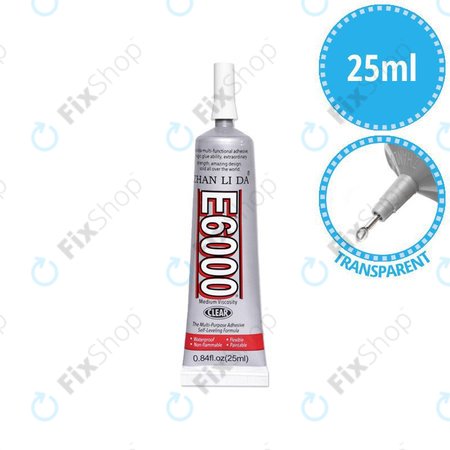 Adhesive Ragasztó E6000 - 25ml (Átlátszó)