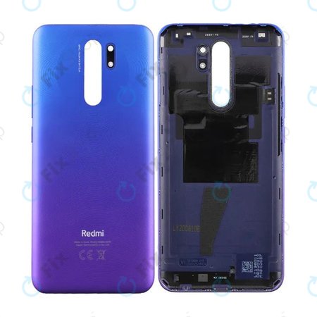 Xiaomi Redmi 9 M2004J19G - Akkumulátor Fedőlap (Blue) - 55050000A45Z Genuine Service Pack