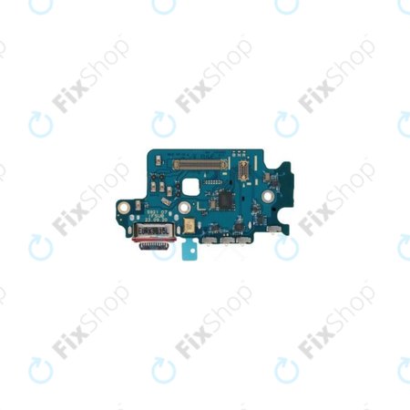 Samsung Galaxy S24 S921B - Töltő Csatlakozó + PCB Alaplap + SIM számláló - GH96-16507A Genuine Service Pack