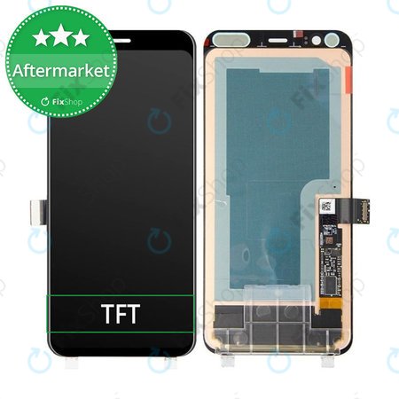 Google Pixel 4 - LCD Kijelző + Érintőüveg TFT