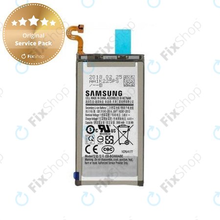 Samsung Galaxy S9 G960F - Akkumulátor EB-BG960ABE 3000mAh - GH82-15963A, GH82-16021A Genuine Service Pack