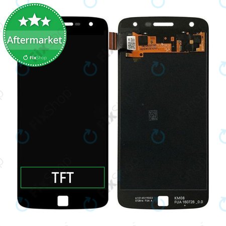 Motorola Moto Z Play XT1635-03 - LCD Kijelző + Érintőüveg (Black) TFT