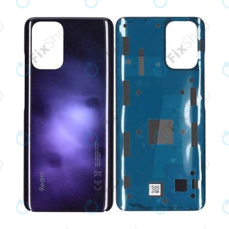 Xiaomi Redmi Note 10S M2101K7BG M2101K7BI - Akkumulátor Fedőlap (Purple) - 550500015E9T Genuine Service Pack