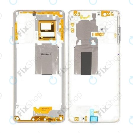 Samsung Galaxy M52 5G M526B - Középső Keret (White) - GH98-46916C Genuine Service Pack