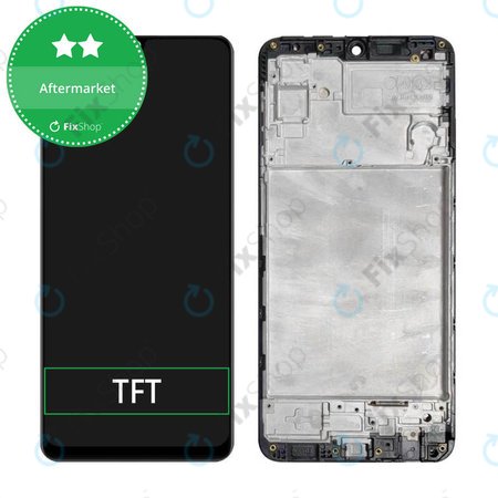 Samsung Galaxy M32 M325F - LCD Kijelző + Érintőüveg + Keret TFT