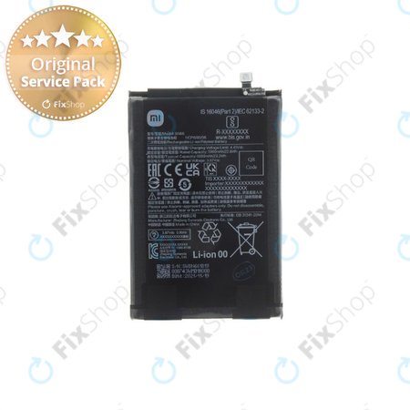 Xiaomi Poco C40 - Akkumulátor BN66 6000mAh - XM46020000B8LM Genuine Service Pack