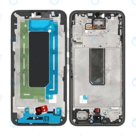 Samsung Galaxy A34 5G A346B - Középső Keret (Black) - GH82-31312A Genuine Service Pack