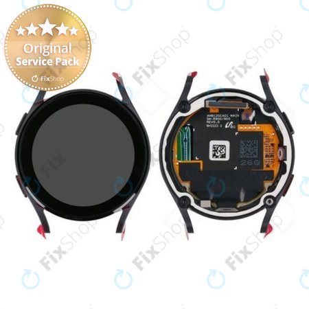 Samsung Galaxy Watch 5 40mm R900 - Előlap (Graphite) - GH97-27726A Genuine Service Pack