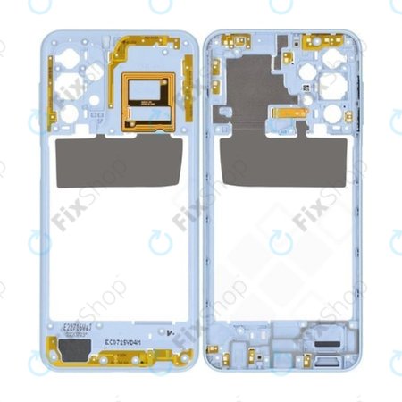 Samsung Galaxy A23 A236B - Középső Keret (Awesome Blue) - GH98-47823C Genuine Service Pack