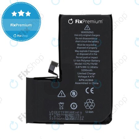 Apple iPhone 14 Pro - Akkumulátor A2866 3200mAh FixPremium