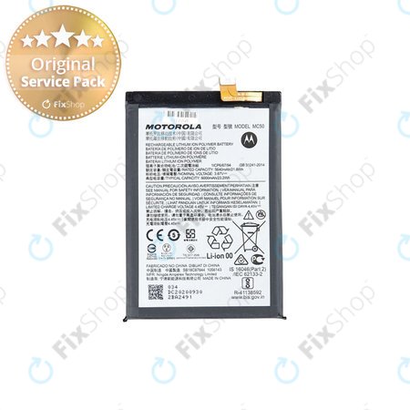 Motorola Moto G9 Power - Akkumulátor MC50 6000mAh - SB18C87844 Genuine Service Pack