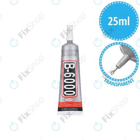 Adhesive Ragasztó B-6000 - 25ml (Átlátszó)