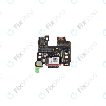 Motorola Edge 40 - Töltő Csatlakozó + PCB Alaplap - 5P68C22688 Genuine Service Pack