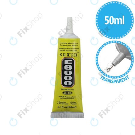 Adhesive Ragasztó E8000 - 50ml (Átlátszó)