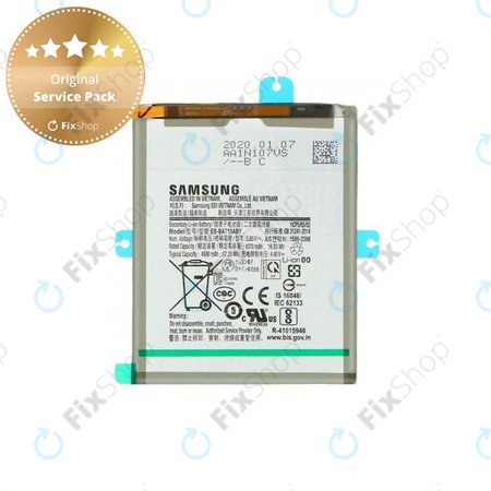 Samsung Galaxy A71 A715F - Akkumulátor EB-BA715ABY 4500mAh - GH82-22153A Genuine Service Pack