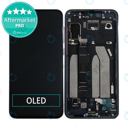 Xiaomi Mi 9 SE - LCD Kijelző + Érintőüveg + Keret (Black) OLED