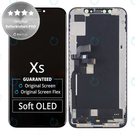 Apple iPhone XS - LCD Kijelző + Érintőüveg + Keret Original Refurbished PRO