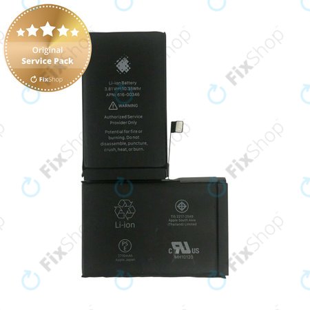 Apple iPhone X - Akkumulátor 2716mAh Genuine Service Pack