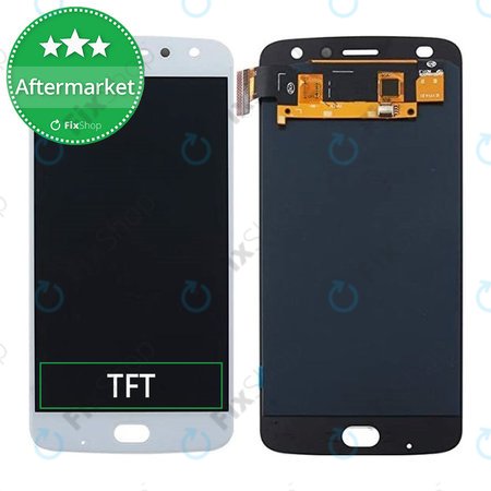 Motorola Moto Z2 Play XT1710-09 - LCD Kijelző + Érintőüveg (White) TFT